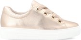 Gabor 464 Lage sneakers - Leren Sneaker - Dames - Beige - Maat 38,5