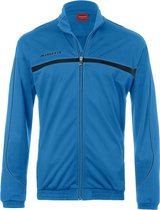 Masita | Trainingsjack Heren & Dames - Teamlijn Brasil - Steekzakken met Ritssluiting - SKY BLUE/BLACK - XXXL