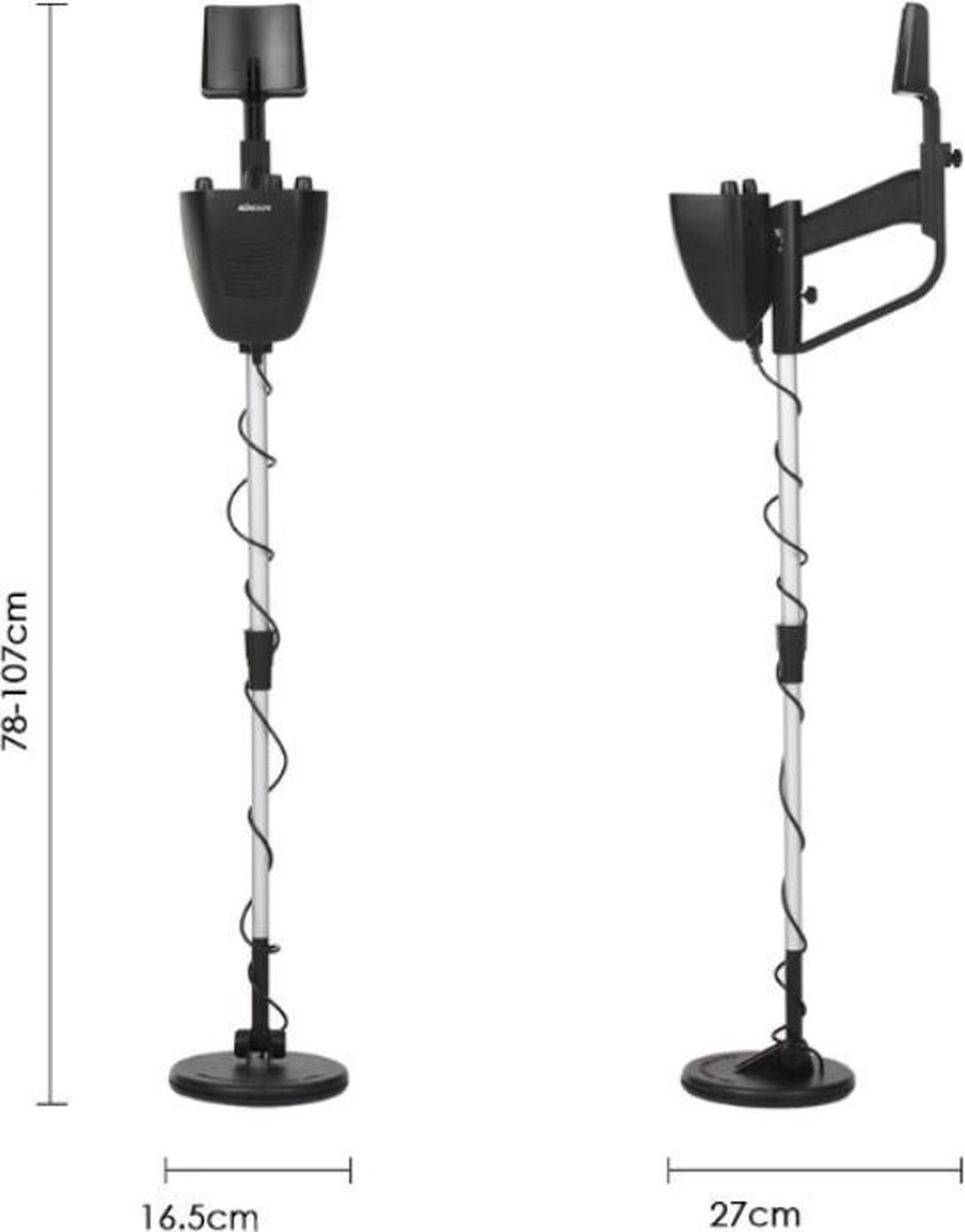 Détecteur de Métaux sous Terre Profondeur 78-107cm