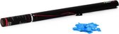 TCM FX - Confetti Kanon - Shooter - Confettikanon - Confettikanonnen - Elektrisch - 80cm light blue - Party Popper