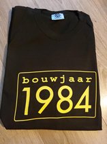 T-shirt met jaar 1984 XL ( cadeau tip )