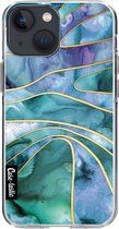 Casetastic Apple iPhone 13 mini Hoesje - Softcover Hoesje met Design - The Magnetic Tide Print