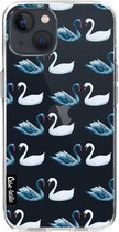 Casetastic Apple iPhone 13 Hoesje - Softcover Hoesje met Design - Swan Party Print