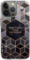 Casetastic Apple iPhone 13 Pro Hoesje - Softcover Hoesje met Design - don't quit your daydream Print