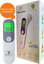 WBTT® - Thermometer voorhoofd - Thermometer lichaam - Inclusief batterijen | Thermometer Koorts | Infrarood Thermometer | Voorhoofd thermometer | Thermometer baby
