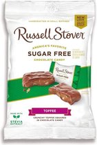 Russell Stover | Toffee Squares | 1 x 85 gram  | Snel afvallen zonder poespas!