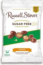 Russell Stover | Chocolate Peanuts | 1 x 102 gram  | Snel afvallen zonder poespas!