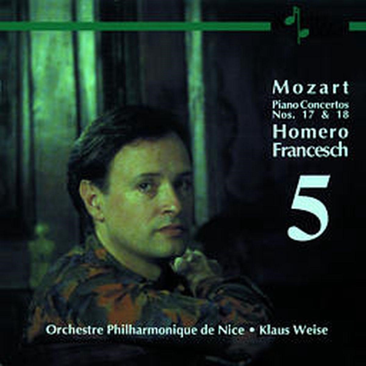 Homero Francesch & Klaus Weise - Mozart: Piano Concertos No. 17 & 18 (CD)