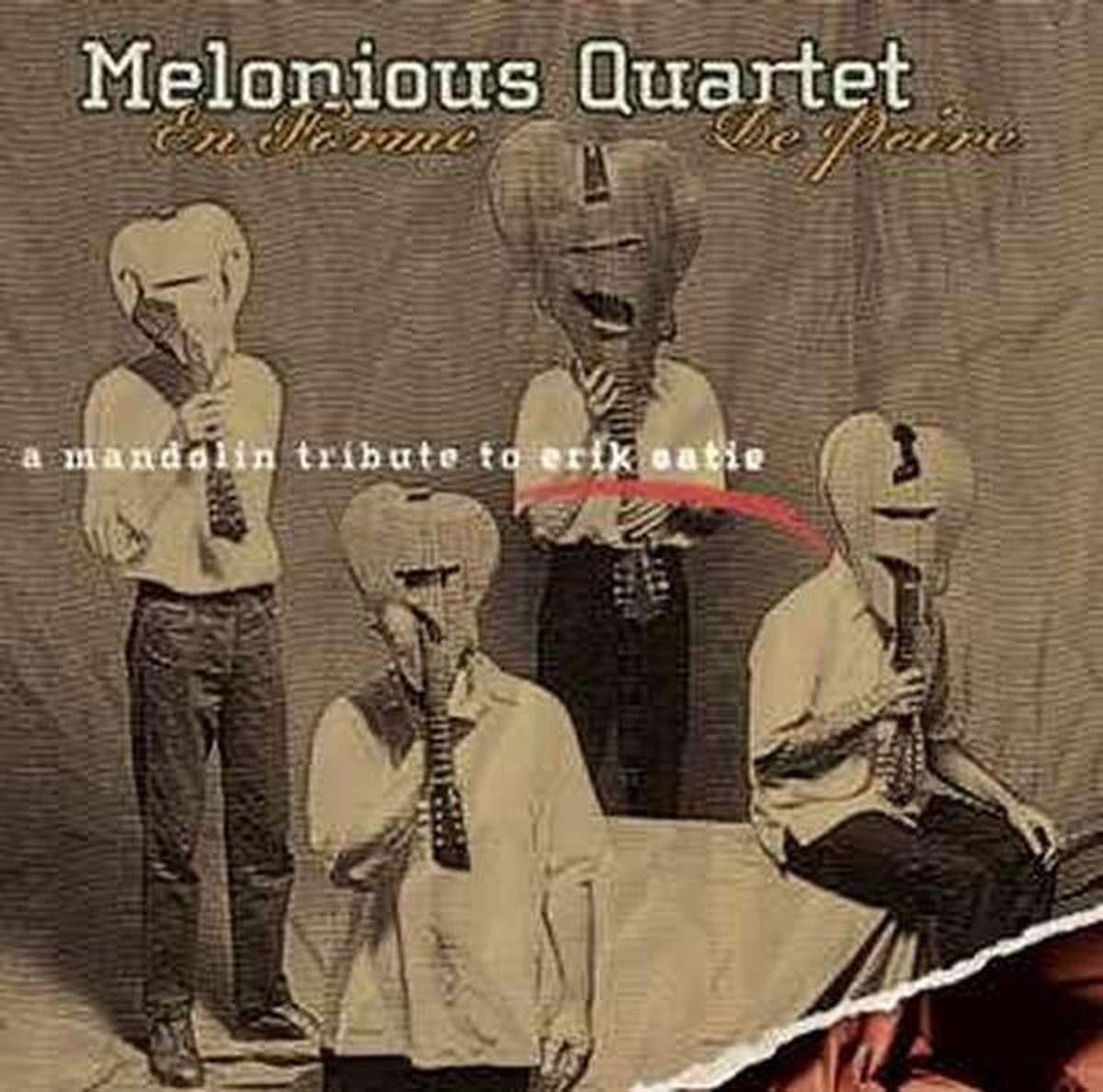 Melonious Quartet - En Forme De Poire. Mandolin Tribute To Erik Satie (CD)