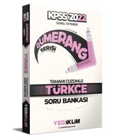 2022 KPSS Genel Yetenek Bumerang Türkçe Tamamı Çözümlü