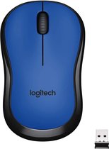 Logitech 910-003033 Draadloze Mini Muis - Blauw / Zwart / 2.4 Ghz