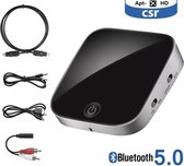 DrPhone Skylink AptX HD Bluetooth 5.0 Zender en Ontvanger - Low Latency / Minimaliseer Vertragingen - RX / TX Ontvanger / Headphones TV / Desktop PC Surround Systeem