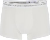 Calvin Klein CK ONE Cotton trunk (1-pack) - heren boxer normale lengte - wit -  Maat: M