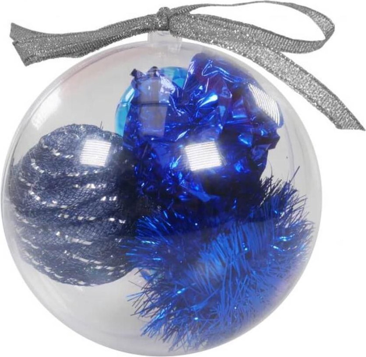 Cupid & Comet Kerstbal met kattenspeeltjes