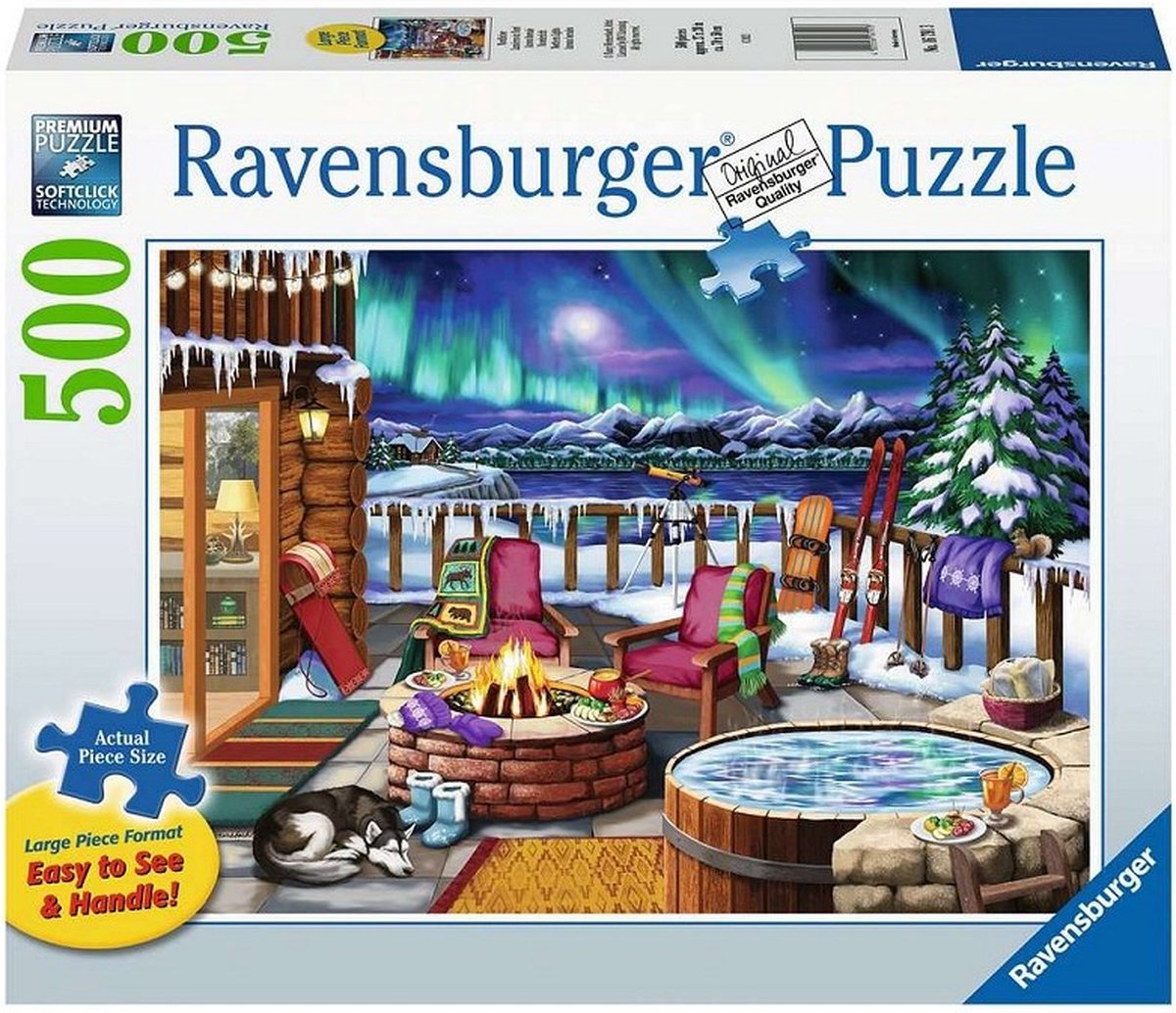Ravensburger puzzel Noorderlicht - Legpuzzel - 500 stukjes — afbeelding 8