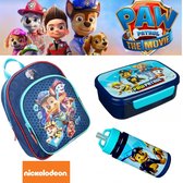 PAW PATROL - THE MOVIE | Set 3-delig lunchset | Nickelodeon - PAW PATROL peuters/kleuter - Paw Patrol - peuters/kleuter - Rugtas + Lunchbox + Drinkfles