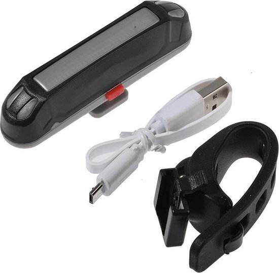 Lipa A54 achterlicht fiets usb - Achterlicht fiets oplaadbaar - Waterdicht - Fietslicht oplaadbaar - Fietslamp usb - Geen batterijen nodig- Fast Charge - USB - 700 Lumen - Waterproof - Meerdere Modes - Reflectielicht - Met usb kabel - Fietslicht — afbeelding 2