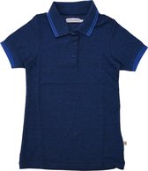 Osaka Woman Dames - Casual Polo shirt Hockey - Navy Blue / Blauw - Maat M