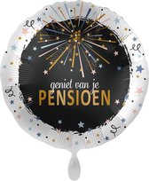 Everloon - Folieballon - Geniet Van Je Pensioen - 43cm - Voor Pensioen/VUT