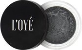 L'OYÉ MINERAL EYESHADOW DARK GREY - GRIJS - MINERALE OOGSCHADUW