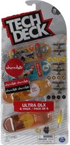 Tech Deck Ultra Deluxe 4pack Skateboards Chocolate