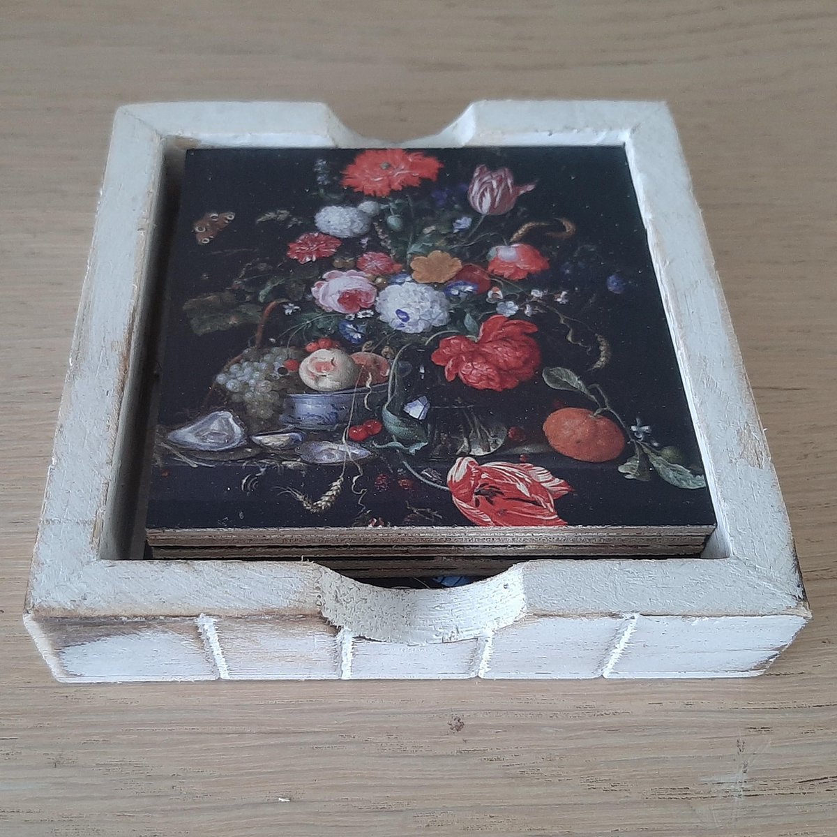Onderzetters set  Jan Davidsz. De Heem 6 stuks