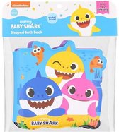 Baby Shark Badboekje - Drie Haaien - Multicolor - Waterproof - 15 x 14 cm - 12+ Maanden