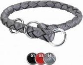 Cavo half-slip Honden halsband, L: 47–55 cm 18 mm, grafiet