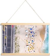 JUNIQE - Posterhanger Rio by @andremohallem -40x60 /Blauw & Geel