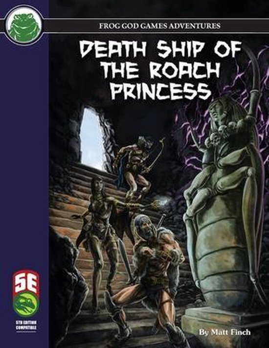 Death Ship of the Roach Princess 5e - cover