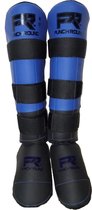 Punch Round Kickboks Scheenbeschermers Experience Zwart Blauw
Maat S = 140 cm t/m 150 cm