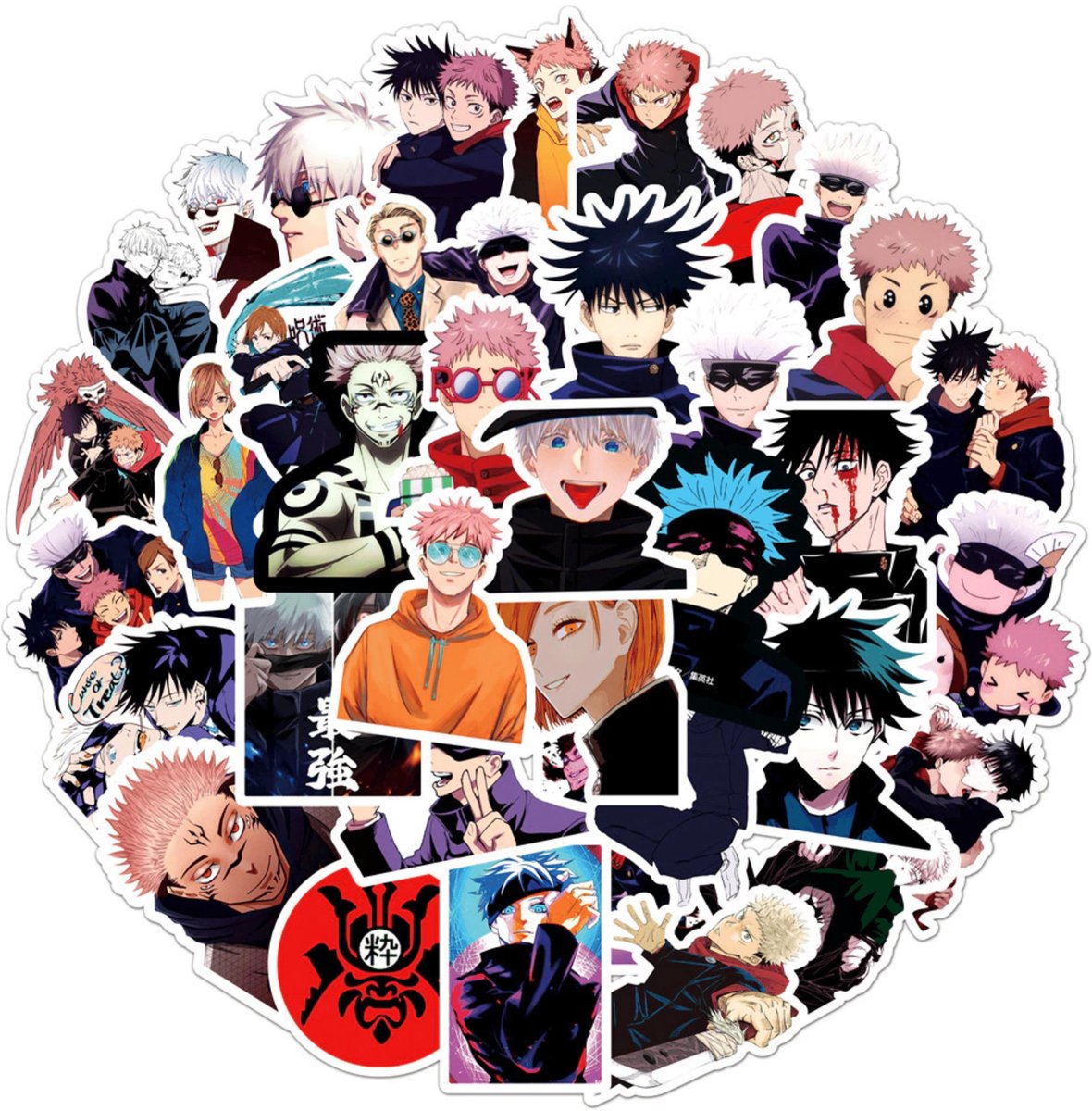 Anime Gundam Robotstickers, 100 stuks, vinyl anime-stickers, decals voor waterflessen, laptop, skateboard, notebook, cadeau voor volwassenen en kinderen, tieners