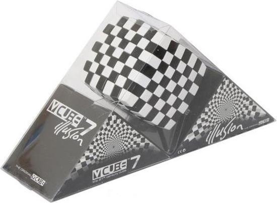 Afbeelding van het spel V-Cube 7 Illusion Zwart Wit - Breinbreker
