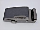RB20-05 Nette buckle, 3d patroon, spijkerkop, voor automatische riem, br 36mm