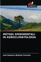 Metodi Sperimentali in Agroclimatologia