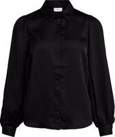 VILA VIELLETTE SATIN L/S SHIRT/SU - NOOS Dames Top - Maat 38