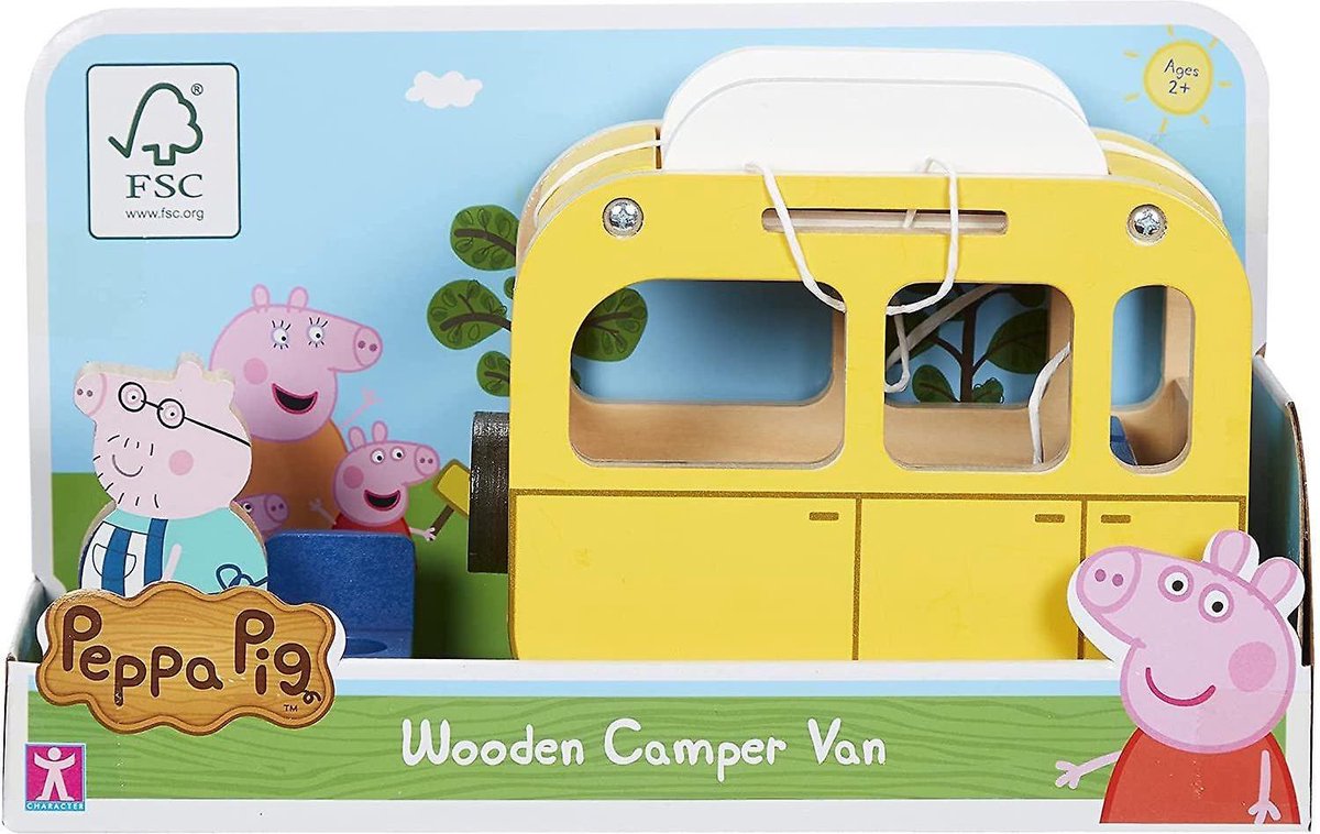 Peppa Pig - Maison Classique en Bois avec 1 personnage