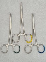 Belux Surgical / Epileerpincet - Schuin - Zwart - RVS / 9 cm