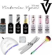Victoria Vynn Gellak Starterspakket - Nude Pink - 3 kleuren - Supersnelle Lamp! nailart pigment - handleiding online te downloaden