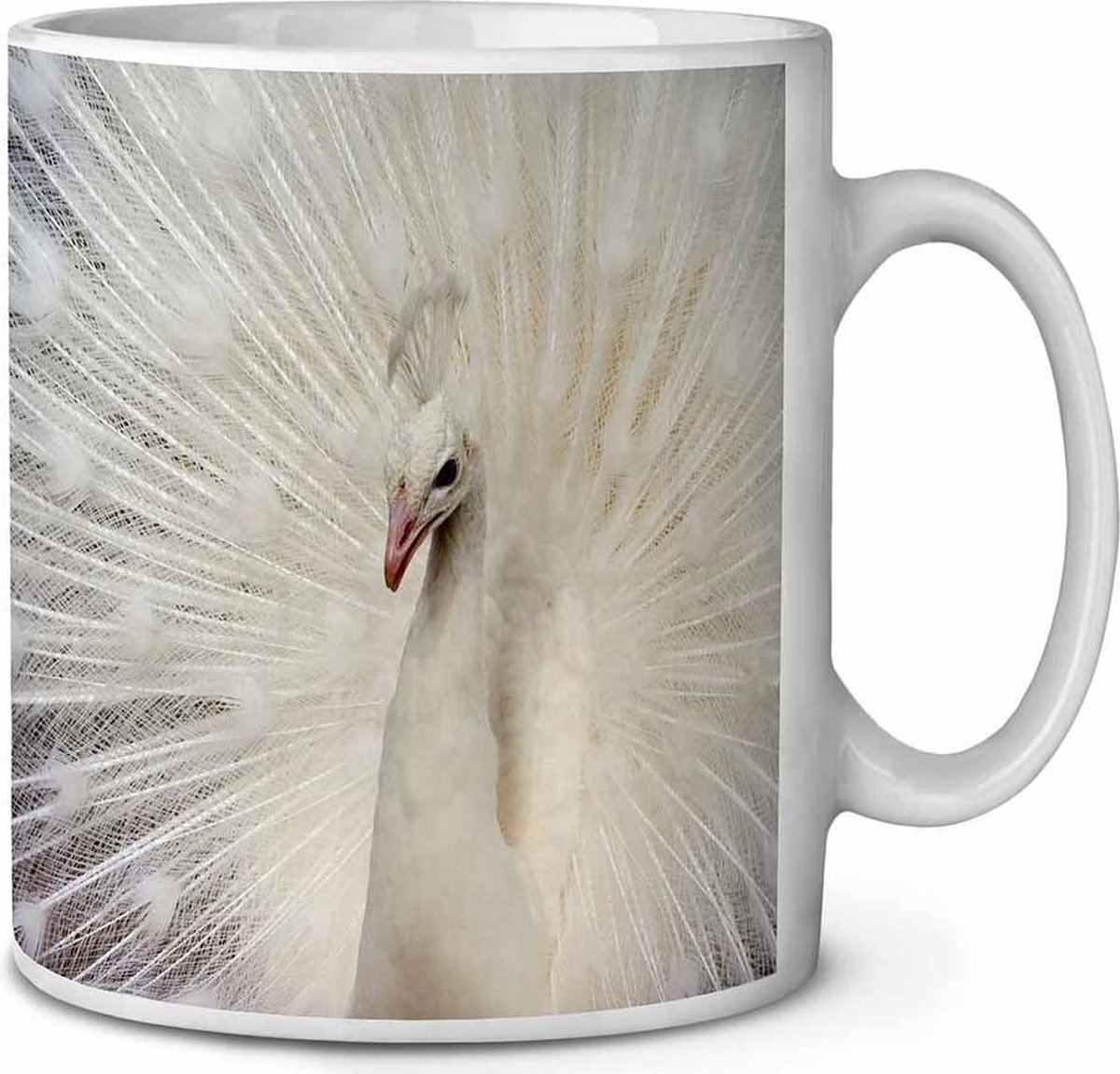 Witte Pauw Koffie-thee mok