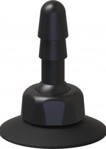 Deluxe 360  Swivel Suction Cup Plug - Black