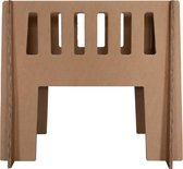 HAP Paper Crib - Kartonnen Wiegje - Kinderbed - 0 tot 6 maanden - 40 x 80 cm - Kartonkleur