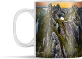 Mok - Uitzicht vanaf een berg in Tasmanië - 350 ml - Beker