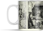 Mok - Historische illustratie van Port-au-Prince - 350 ml - Beker