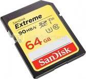 SanDisk Extreme SDHC Video 64GB 90MB/s V30 SDSDXVE-064G-GNCIN