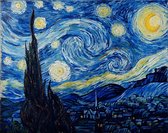 Puzzel 1000 Stukjes Volwassenen- Moederdag - Legpuzzel 1000 Stukjes Volwassenen "Kunst Vincent van Gogh Starry Night"  Natuur - Kunst - 50*70 cm