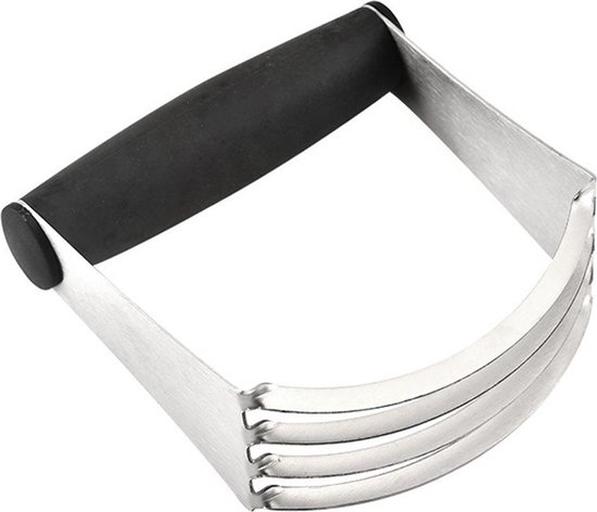 Deegmenger - Handmatige Deegmixer - Deeg bakgereedschap - Handheld Doughmixer - RVS - 11,8 x 10,5 cm Deegmenger - Handmatige Deegmixer - Deeg bakgereedschap - Handheld Doughmixer - RVS - 11,8 x 10,5 cm