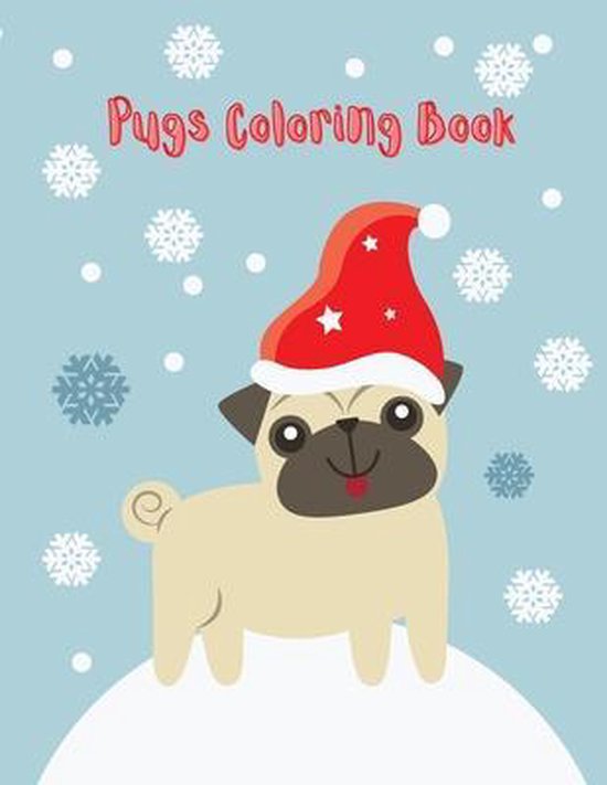 Pugs Coloring Book - cover