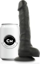 COCK MILLER | Cock Miller Silicone Density Cocksil Articulable Black 18 Cm