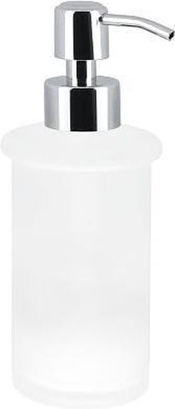 tesa® Reserve fles voor zeeppomp, 7 cm bovenaan, 5,8 cm onderaan, hoogte 11,7 cm